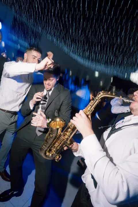 Gustime live saxophone and DJ performance at an event in Australia — photo 10