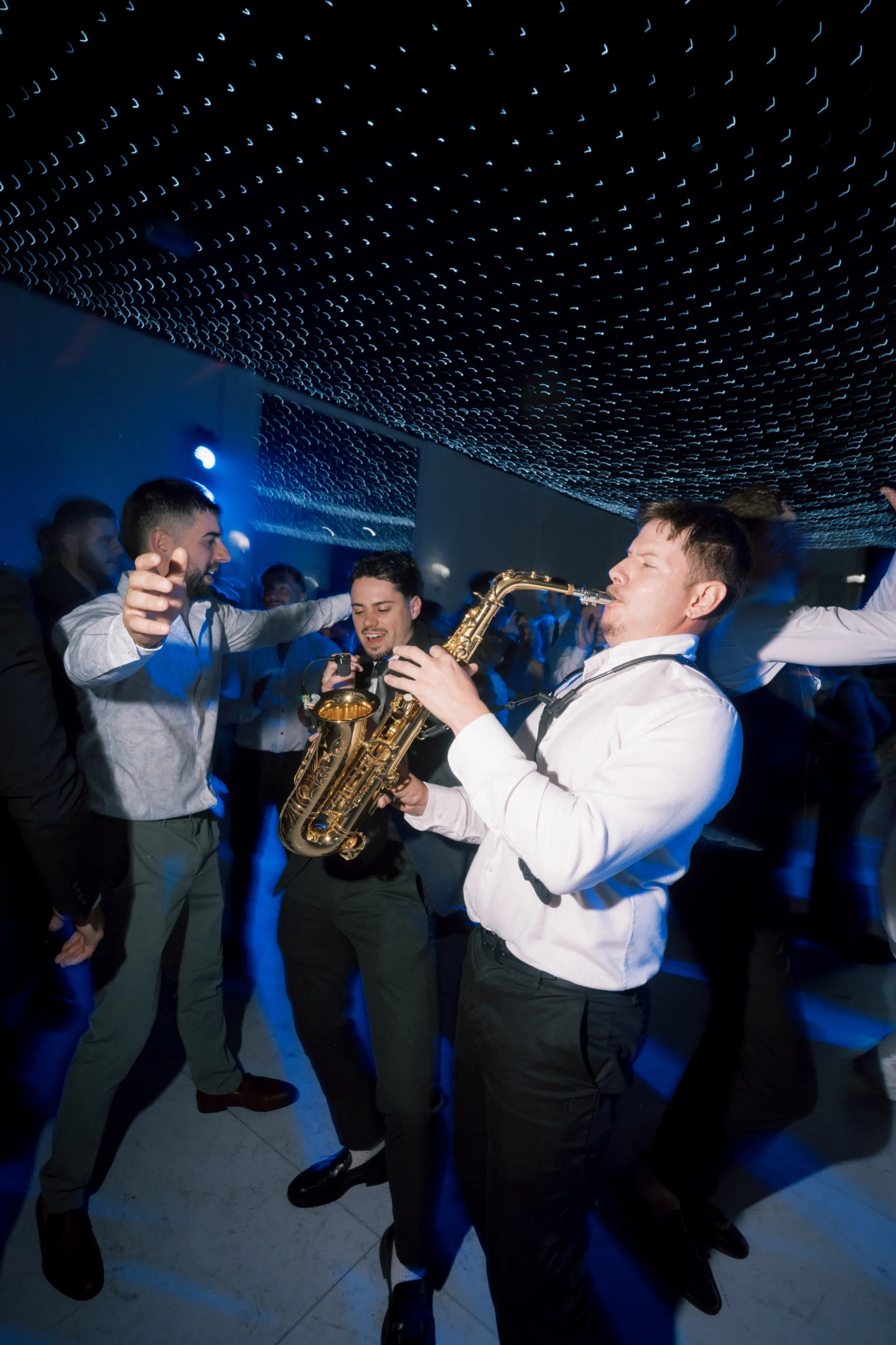 Gustime live saxophone and DJ performances — weddings and events across Australia